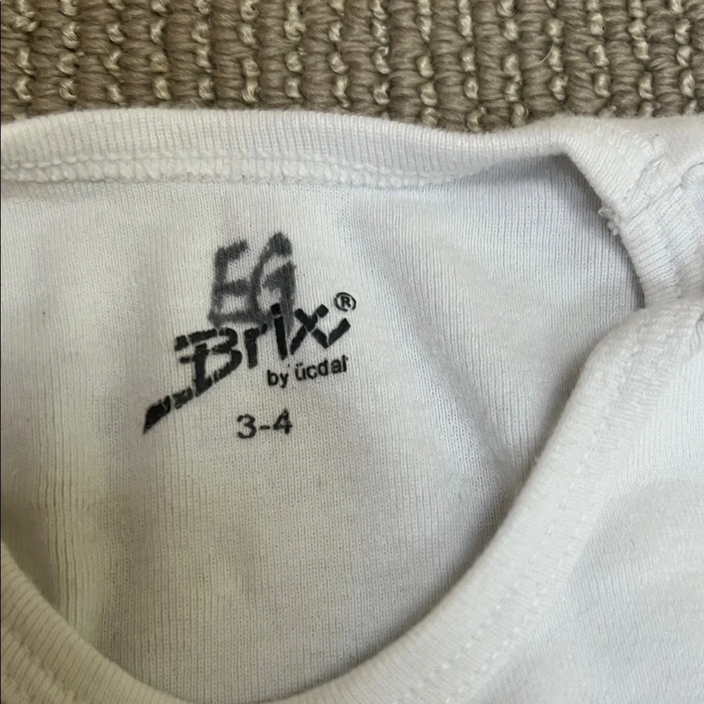 H&M Kids White Long Sleeve Tee